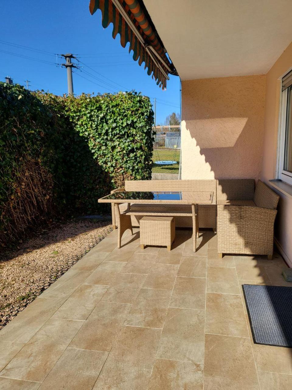 Ferienwohnung Naehe Legoland Mit Grossem Garten Und Terrasse Sontheim an der Brenz ภายนอก รูปภาพ