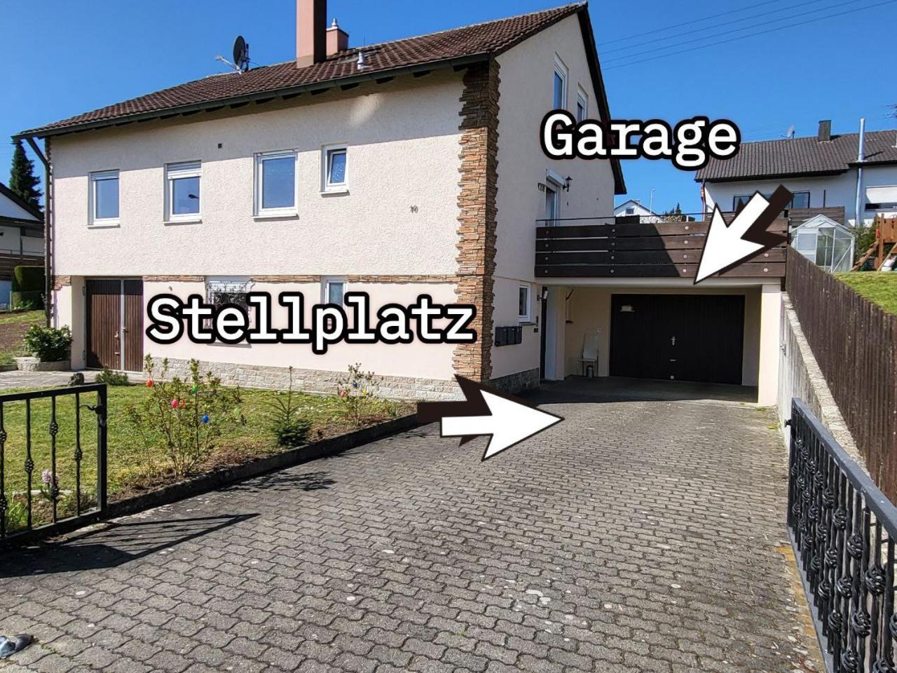 Ferienwohnung Naehe Legoland Mit Grossem Garten Und Terrasse Sontheim an der Brenz ภายนอก รูปภาพ