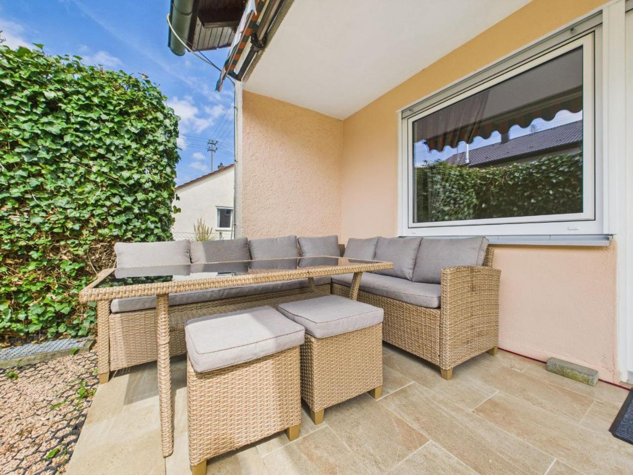 Ferienwohnung Naehe Legoland Mit Grossem Garten Und Terrasse Sontheim an der Brenz ภายนอก รูปภาพ